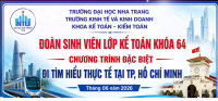 Sinh viên Kế toán 64 lớp Chất lượng cao trải nghiệm thực tế chuỗi doanh nghiệp lớn tại TP.HCM